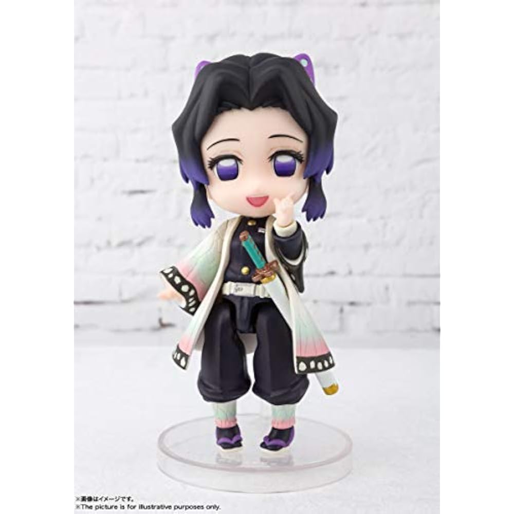 TAMASHII NATIONS Figuarts Mini Demon Slayer: Shinobu Kocho Approx. 90mm PVC/ABS Pre-painted Actio...