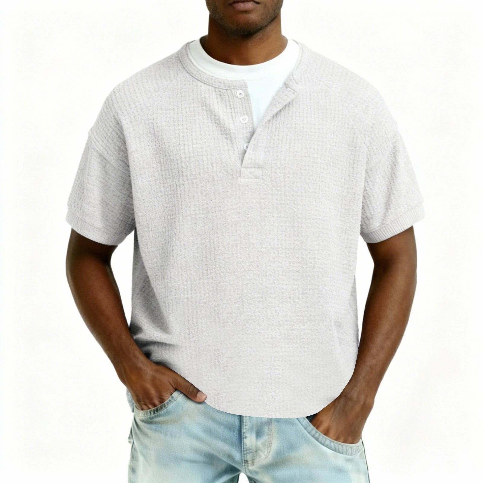 

Мужская повседневная с коротким рукавом S