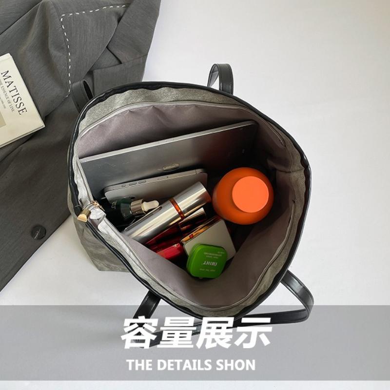 Classic Vintage Pu Leather Tote Bags for Women Vintage Versatile Ladies Shoulder Bag Large Capacity Female Underarm Handbags