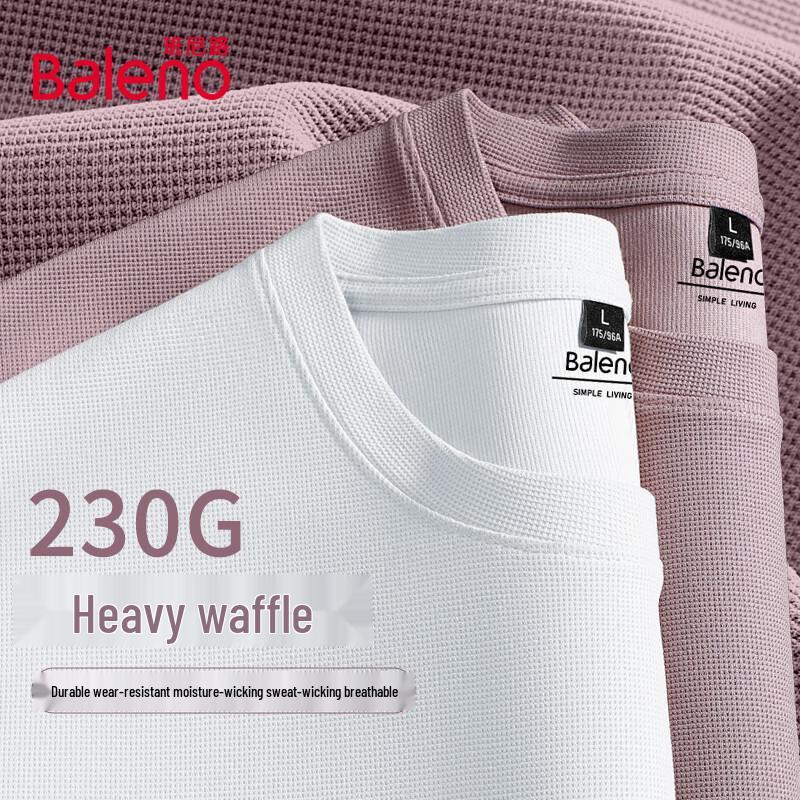 Baleno Men s Waffle Knit Short Sleeve T-Shirt M