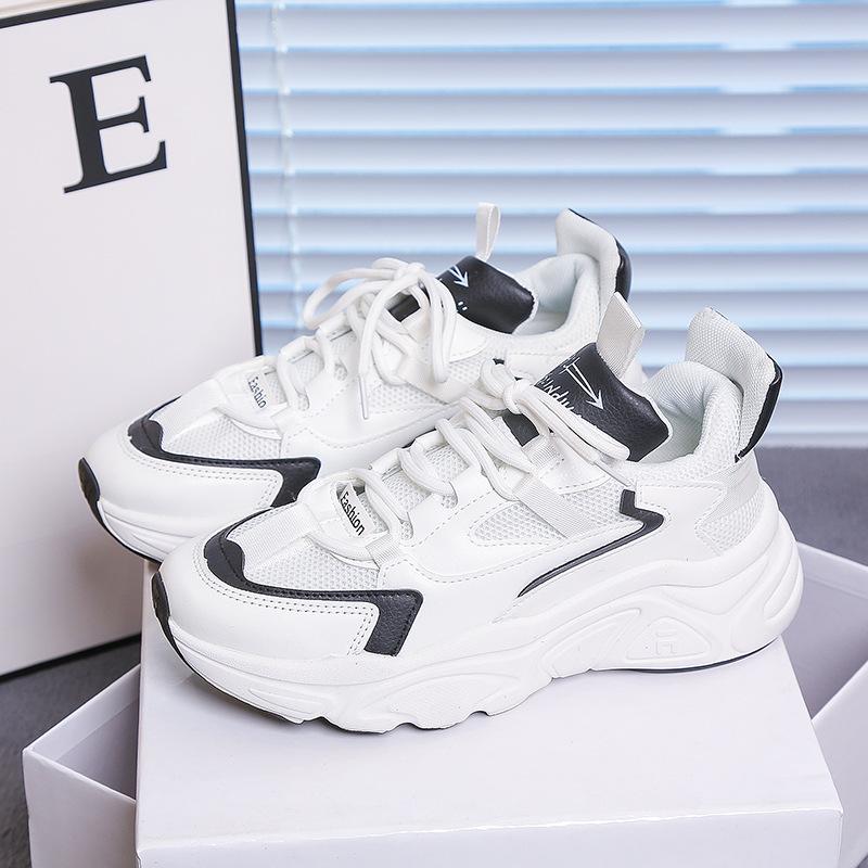 

Soft-soled sneakers women s 2025 new dad shoes Hyunya style low-top versatile women s shoes lightweight casual running shoes 35