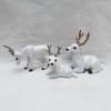 1 Stück Simulierte Tiere Sikahirsch Weihnachtsgeschenke Hirsch Elch Weihnachts Hirsch Dekorationen Plüschtier Weihnachts Rentier Ornament