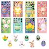 16Sheets Easter Stickersegg Decorating Bunny Stickers Easter Activities Party Favors Games Easter Crafts Gifts Bags