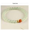 Hetian Jade & Red Agate Bracelet - Chinese Style Jewelry for Women