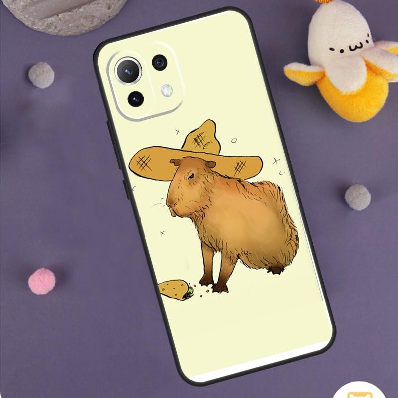 Cute Cartoon Capybara Case For Xiaomi 15T 13T 14T Pro 14 15 Ultra 17 Pro Max POCO X7 X6 X5 F5 F6 F7 F8 Pro Cover