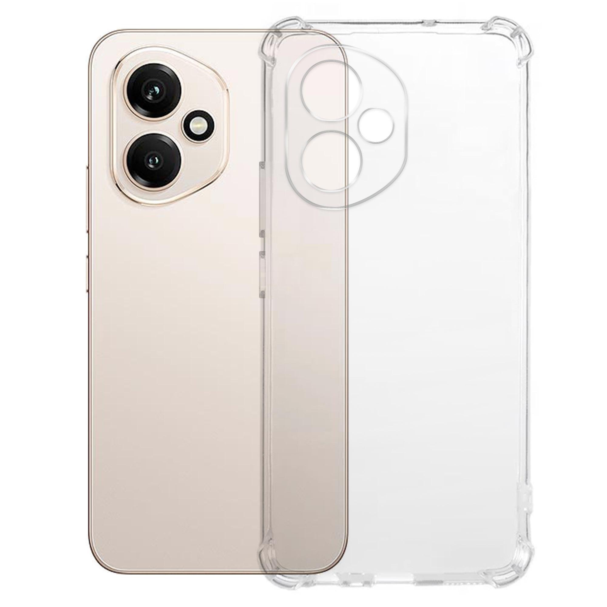 KALEBOL For Honor 400 5G (Global) Case 1.5mm TPU Transparent Anti-Drop Phone Cover A