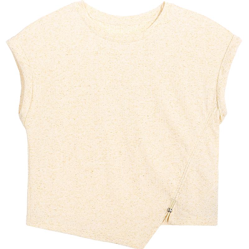 Baitu Women s Drawstring Short Sleeve T-Shirt S