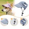 Dog Baseball Adjustable Fashion Corduroy Comfortable Puppy Sunbonnet Sun Protection Hat for