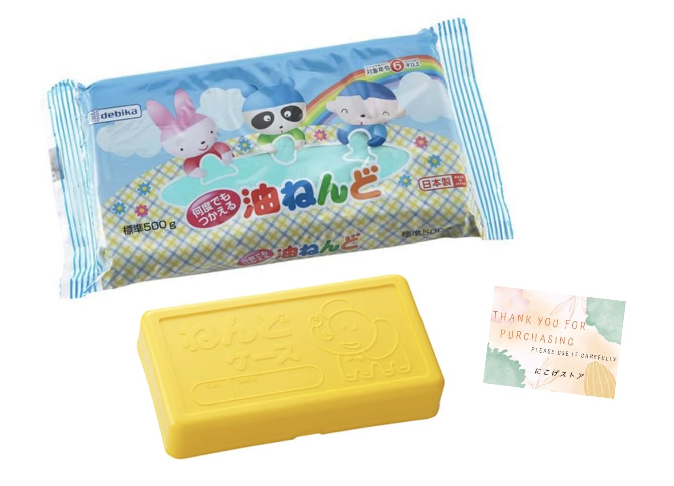 

[Набор] Масляный пластилин 500г с контейнером для 500г, Контейнер для пластилина, Поделки, Снова в школу, Искусство, Поделки, Учебные материалы, Школьные принадлежности