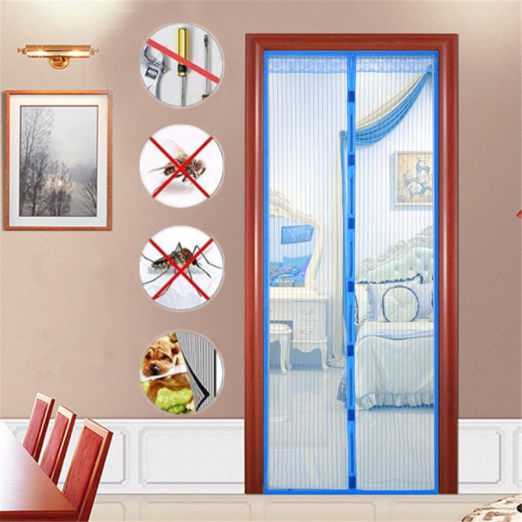 Magnetic Net Mesh Screen Anti Insect Fly Bug Mosquito Door Curtain Automatic Magnetic Net Mesh Screen Anti Insect Fly Bug Mosquito Door Curtain Automatic