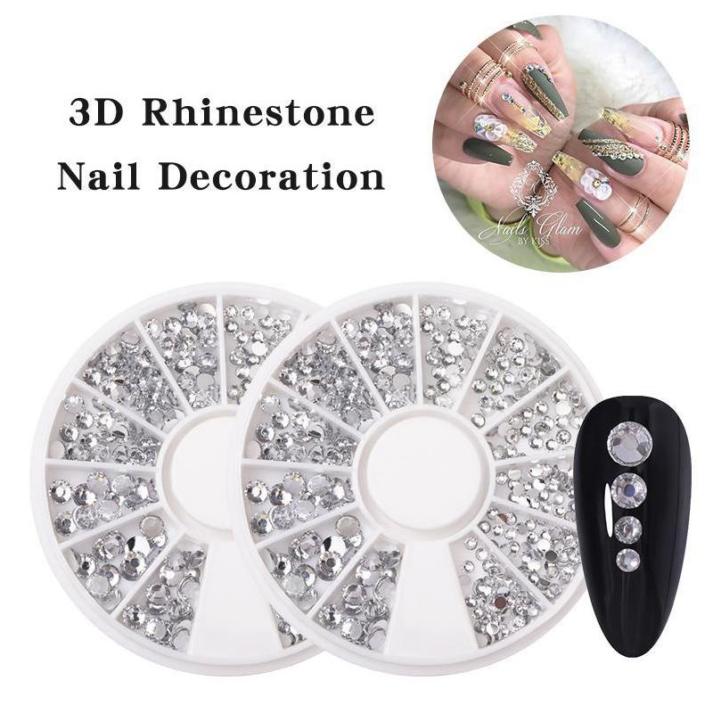 Mixed Color Chameleon Nail Rhinestone Glitter Small Irregular Beads For Nail Art 3D Decoration Stone In Wheel DIY Tips