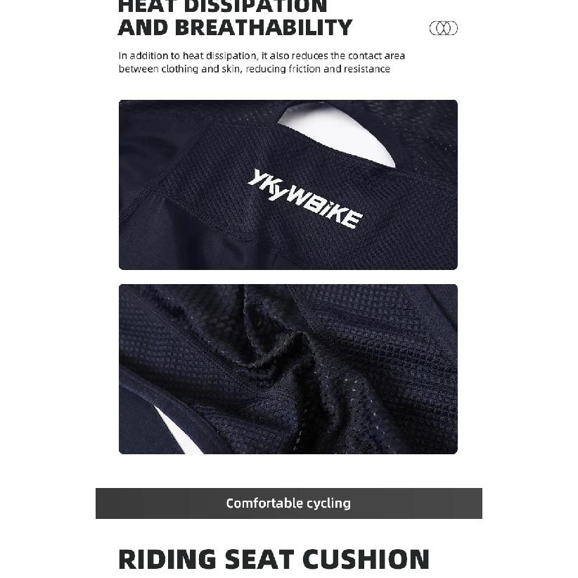 YKYWBIKE Men's Cycling Bib Long Pants Spring Autumn Long Cycling Pants Bib Road Bike Pants Bib Tights Cycling Bib Pants