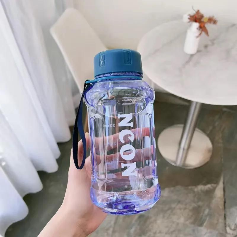 1.1L Plastic Cups, Space Cups, Sports and Fitness Outdoor Summer Water Bottles, Large-capacity Water Bottles