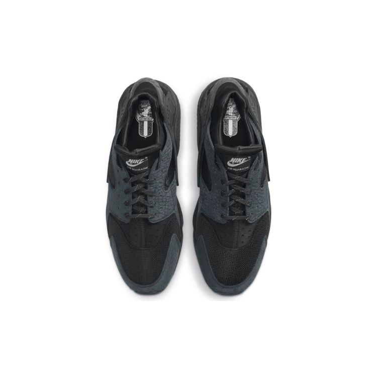 Nike Air Huarache OG Hyper Local London Men Sneakers Black White DJ6890-001