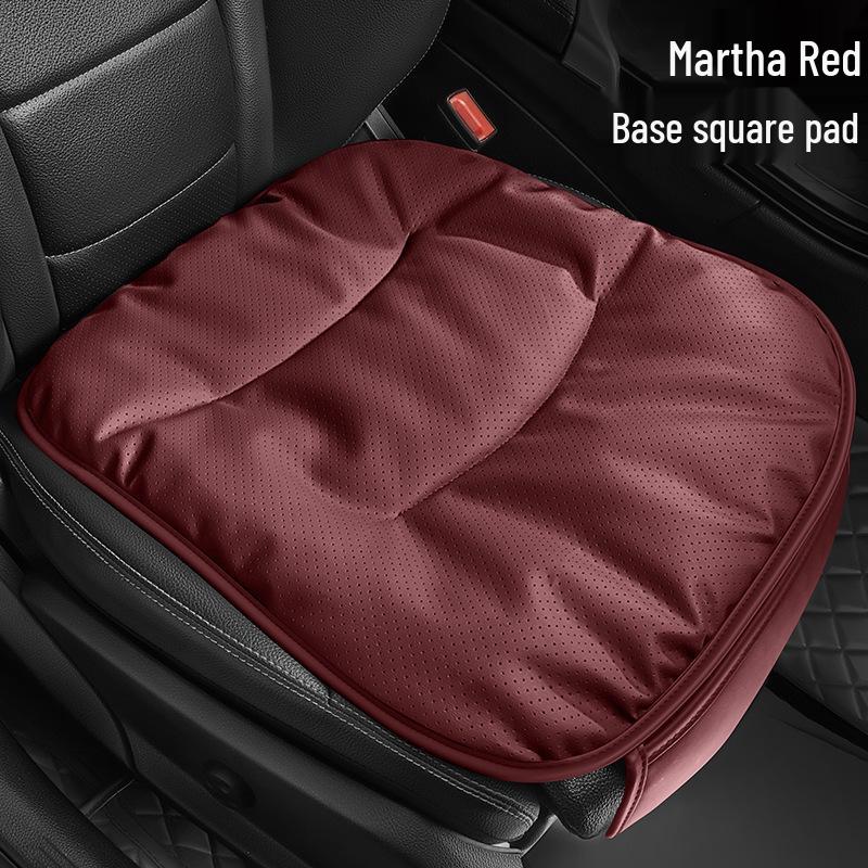 Universal Warm Cloud-Feel Car Seat Cushion: Autumn/Winter Wear-Resistant Down Cotton with Ergonomic Support