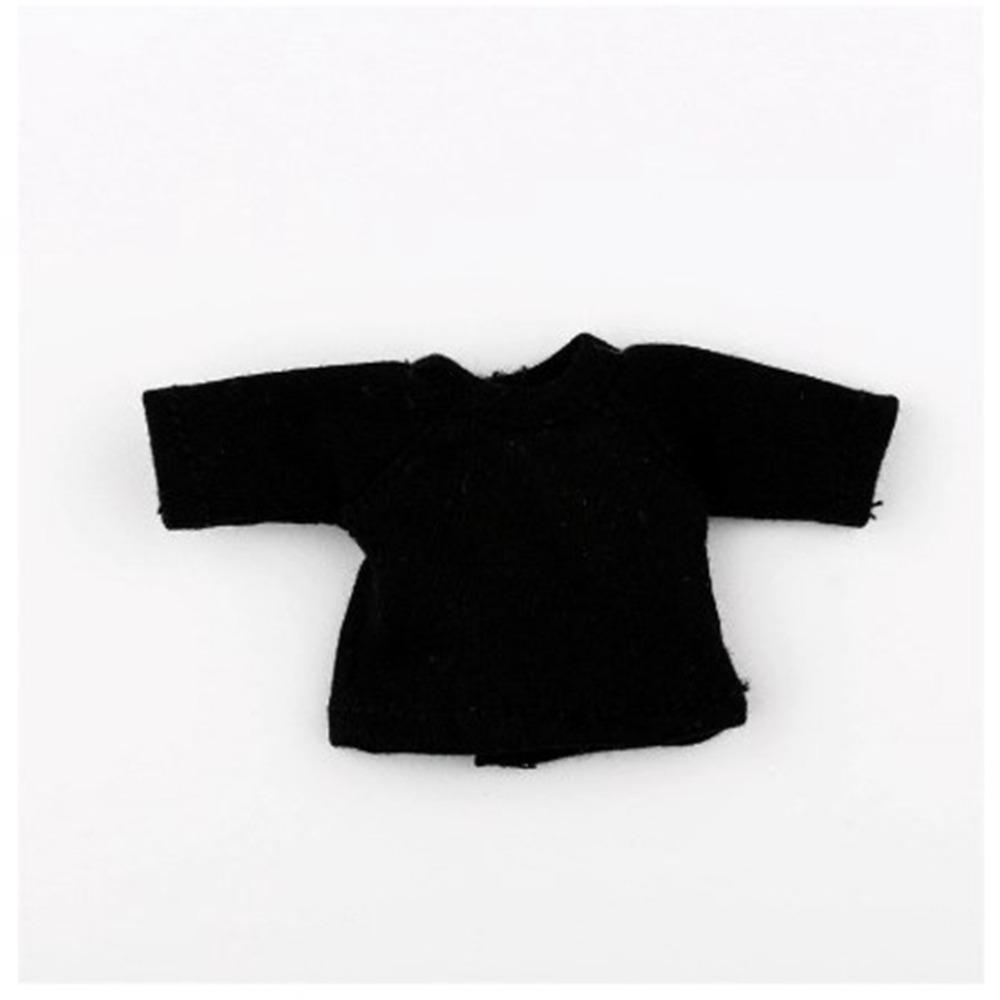 10 Styles Long Sleeved T-Shirt for 1/11 ob11 Dolls/1/12 Bjd Dolls Doll Clothes Accessories
