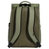 Adidas 22.6L Brand Logo Solid Color Minimalist Flap Sports Backpack PU Unisex Backpack Rock-Olive-Green IA7499