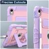 New Kids Heavy Armor Case For Ipad A16 11/10th Generation Air 7 6 5 4 M3 M2 Air11/13inch Mini7/6 7/8/9th Shockproof Funad