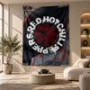 Arazzo Decorativo, Arte da Parete Stampata Red Hot Chili Peppers, Appeso a Parete Leggero per Sfondo della Camera da Letto