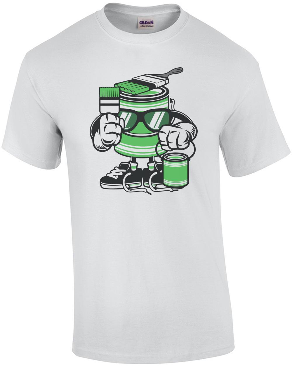 Just Paint It Retro T-Shirt Unisex T-Shirt XXXL