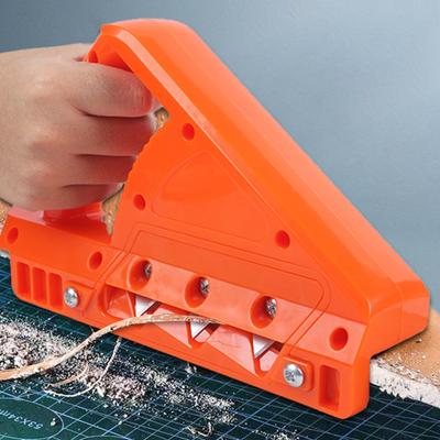 Plasterboard Edger with 10 Blades Drywall Plasterboard Fast Cutter Precise 45/60 Degrees Gypsum Board Hand Plane Drywall Edge Chamfer Woodworking