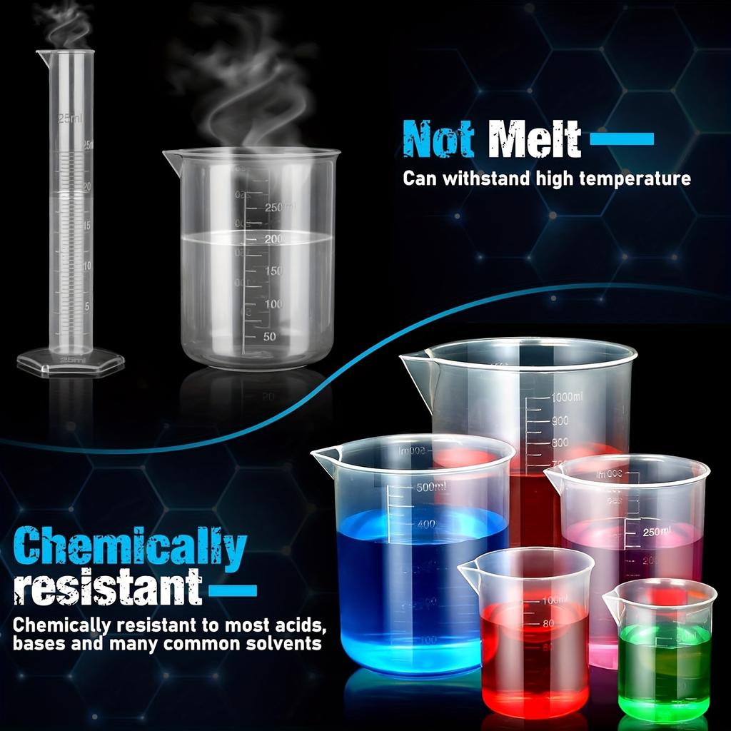 Mätcylinder Plastbägare
