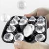 Tiny Diamond Ice Molds Fun Shapes, Silicone Mini Diamond-Shaped Ice Cube Trays 16 Cubes, Easy Release, BPA-Free and Stackable,