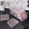 Clear Flip-Top Nail Art & Jewelry Storage Box