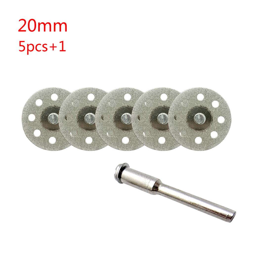 Abrasive Disc 10pcs/5pcs Dremel Mini Diamond Grinding Wheel Saw Cutting Disks For Dremel Rotary Tools Accessories with Mandrel