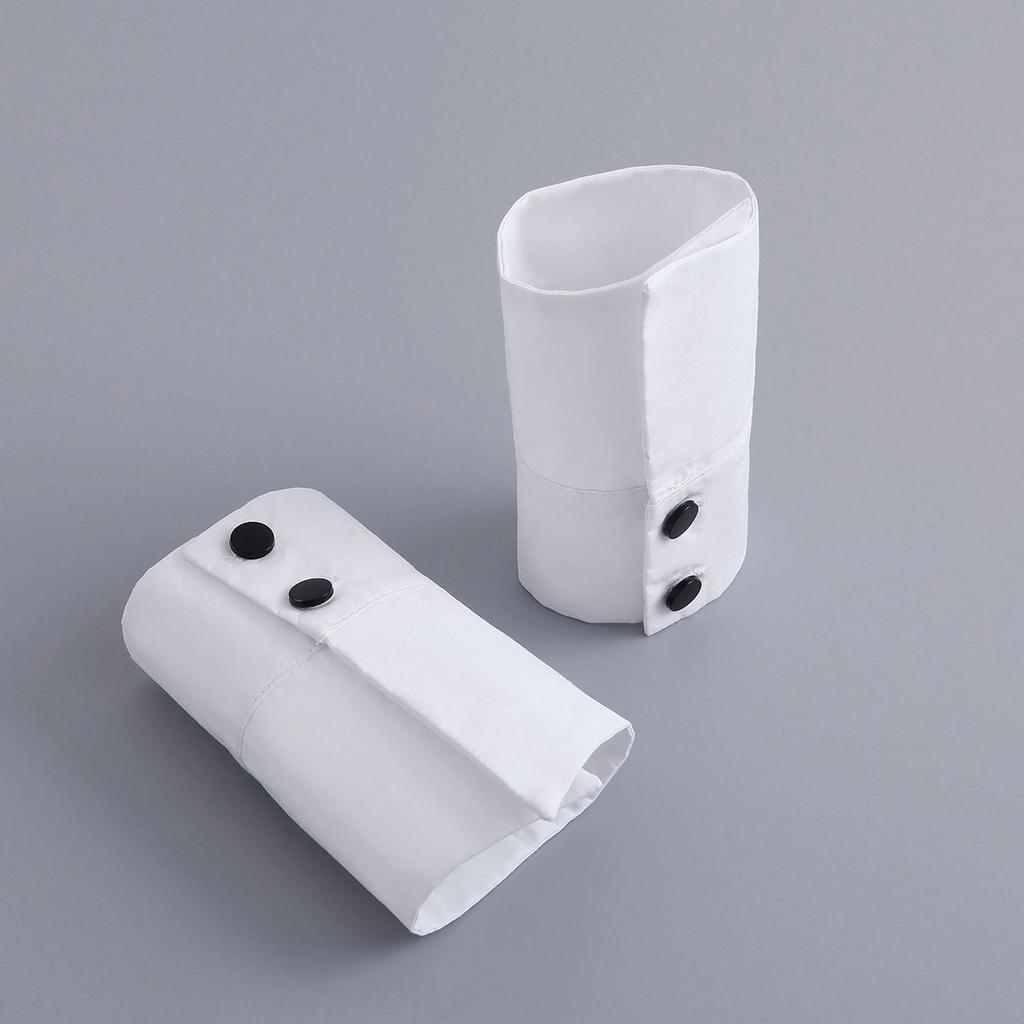 Uregelmessige Armdeksler Skjorte Mansjetter Ermer For Kvinner Kjole Antrekk Forbedrer Formell Armbånd Forretningsstiler Tilbehør