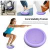 PVC Yoga Denge Pedi Hava Pompası Denge Denge Minderi Tahtası Şişirilebilir Masaj Sallanma Koltuğu Denge Stabilite Eğitimi Çekirdek Egzersizi Duyusal Disk