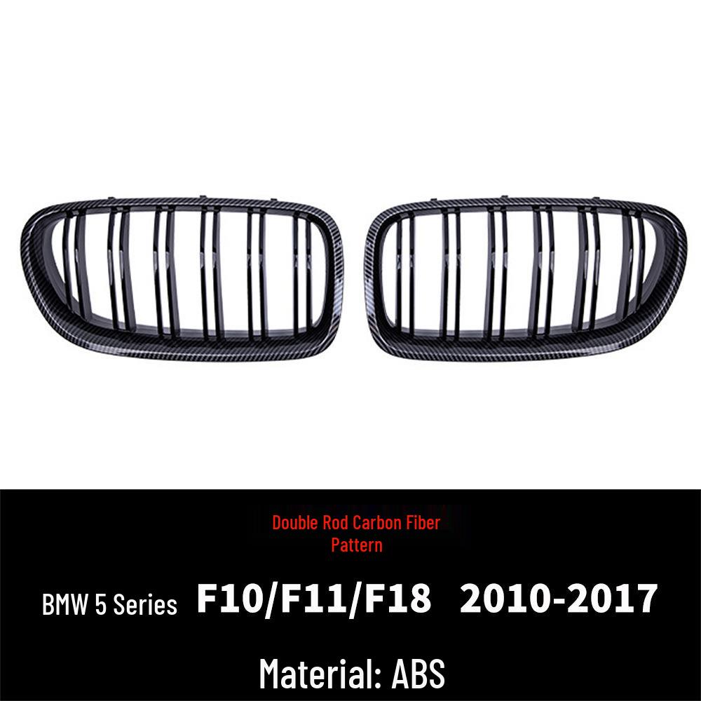 BMW 5 Series F10/F11/F18 Double Kidney Grille (2010-2017)