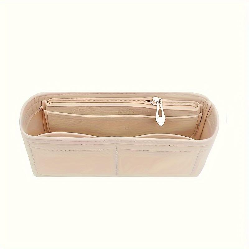 Inner Bag Storage Bag Felt Insert Wallet Organizer with Zipper Fit GG Marmont Matelasse Single Shoulder Bag,