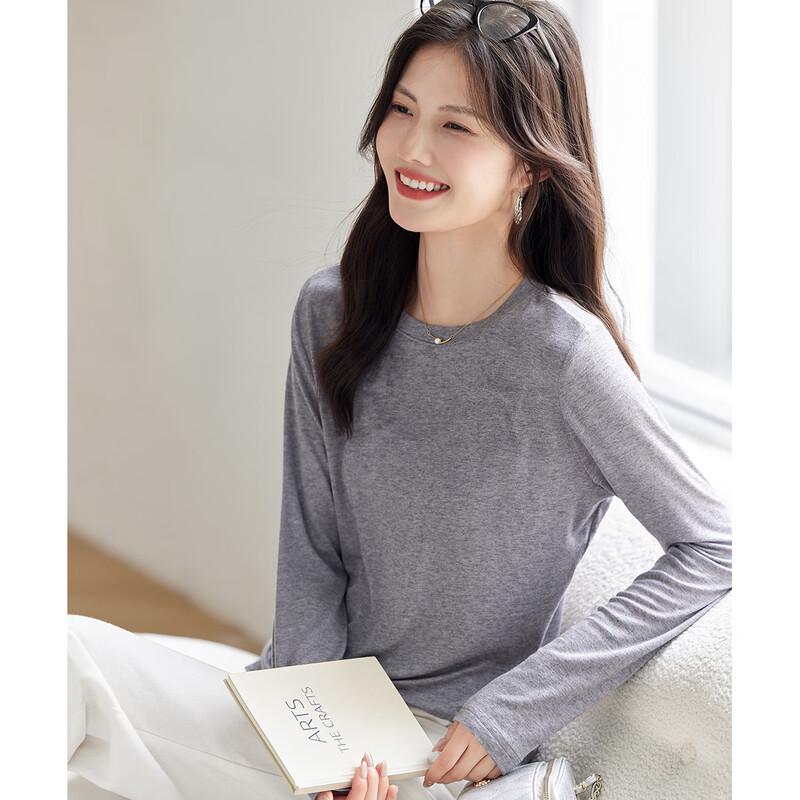 

Женский базовый топ из тонкого трикотажа из смеси шелка тутового дерева M