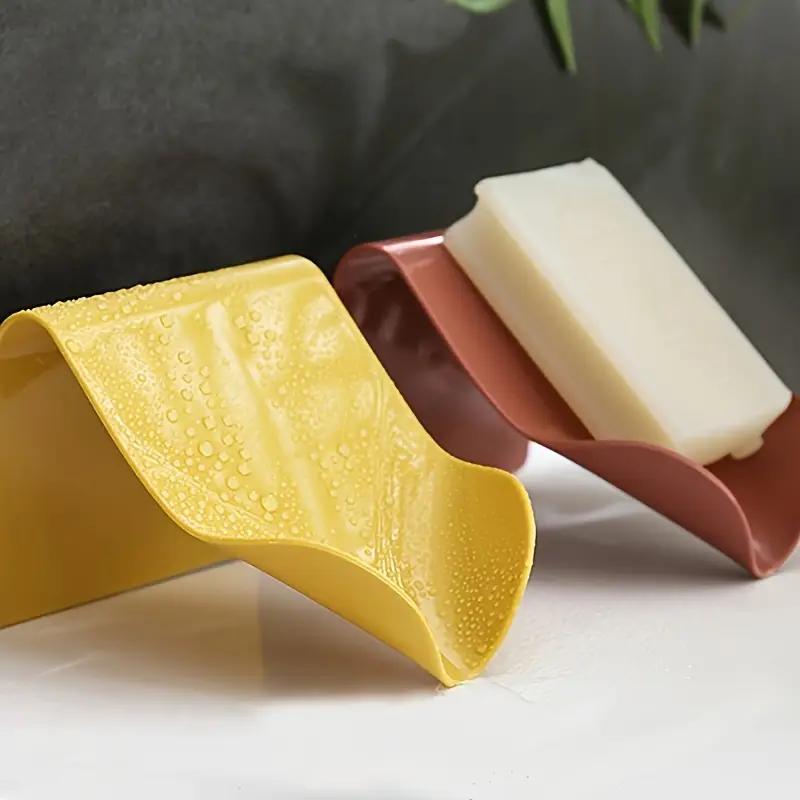 Punch-free Wall-mounted Bathroom Soap Rack Wall-mounted Bathroom Soap Box Home Kitchen Punch-free Storage Rack