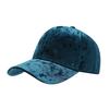 European and American Velvet Solid Visor Cap - Unisex Winter Fashion Casual Curved Brim Sun Hat, Couples' Vintage Baseball Cap