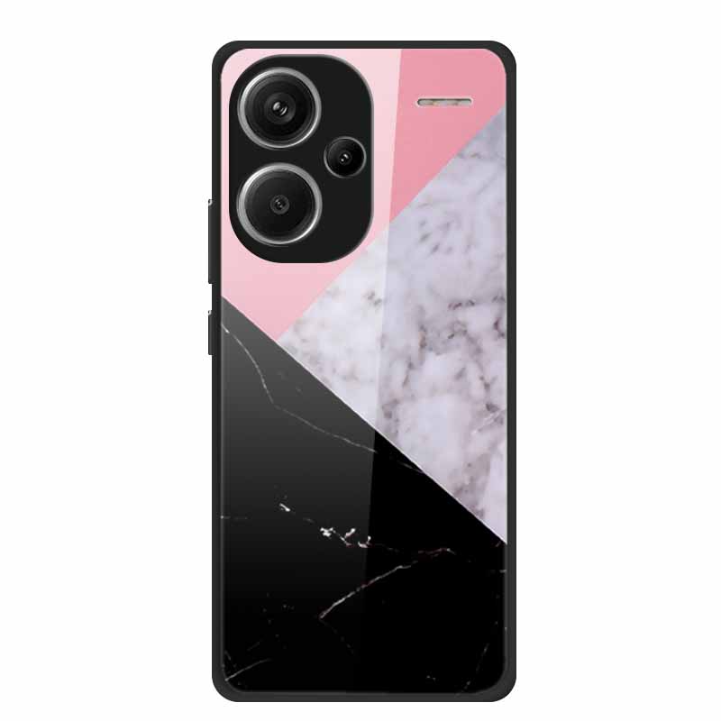 For Redmi Note 13 Pro Plus 5G Case Tempered Glass Hard Back Covers for Redmi Note 13 Pro 5G  Note 13 Pro+  13 Luxury Cover Coque