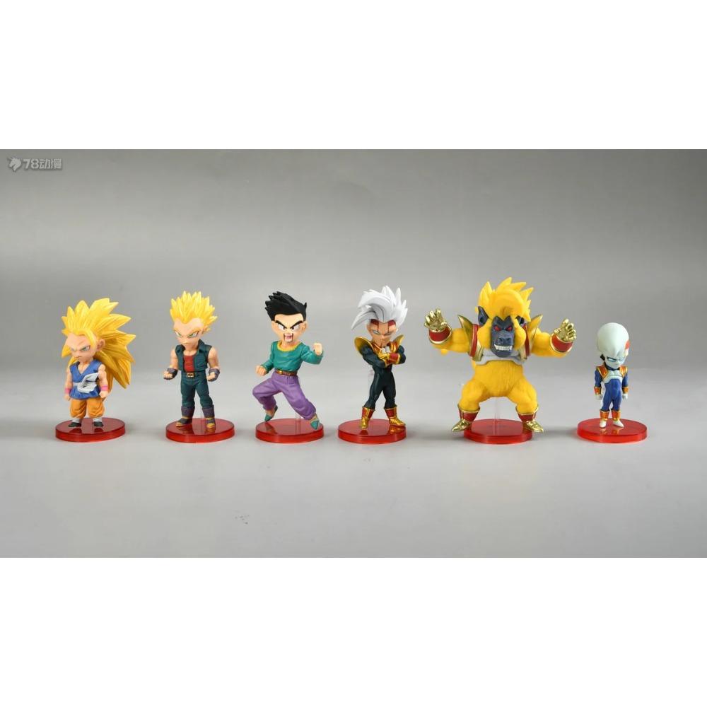 Dragon Ball Z Super Saiyan Son Goku Anime Figure Son Gohan Vegeta Broly Piccolo Majin Buu Set Action Figurine Model Gifts Toy