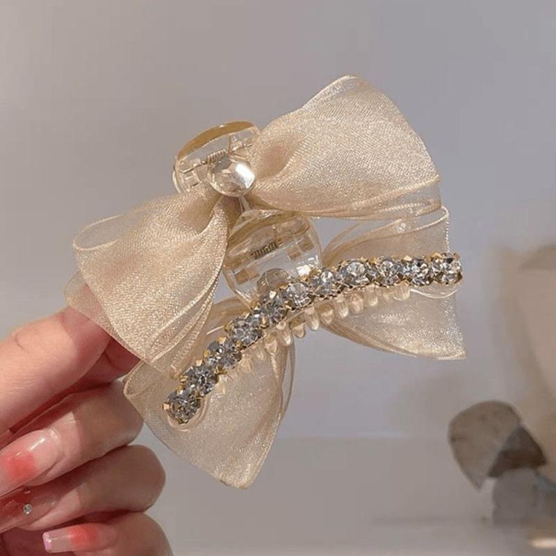Bowknot Hairpins Bows Hair Claw Clip Stylish Bowknot Barrettes Bows Hair Clips Hair Accessories for Everyday Use