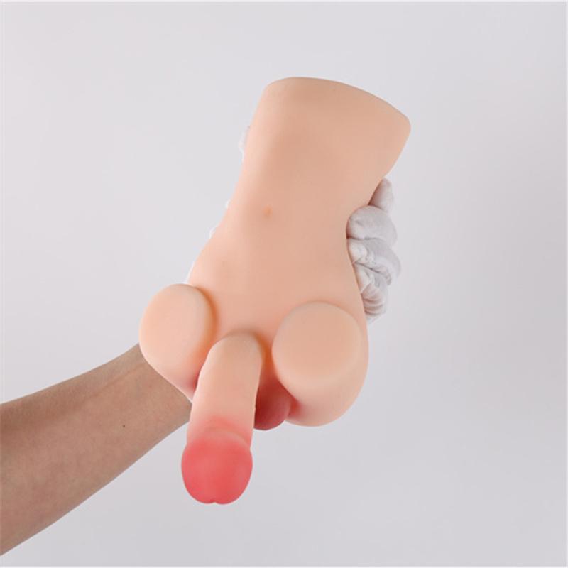 Realistické dildo Penis Vagina 2v1 masturbační pohár Sexy pomůcky Hračky pro dospělé pro muže Ženy Pár