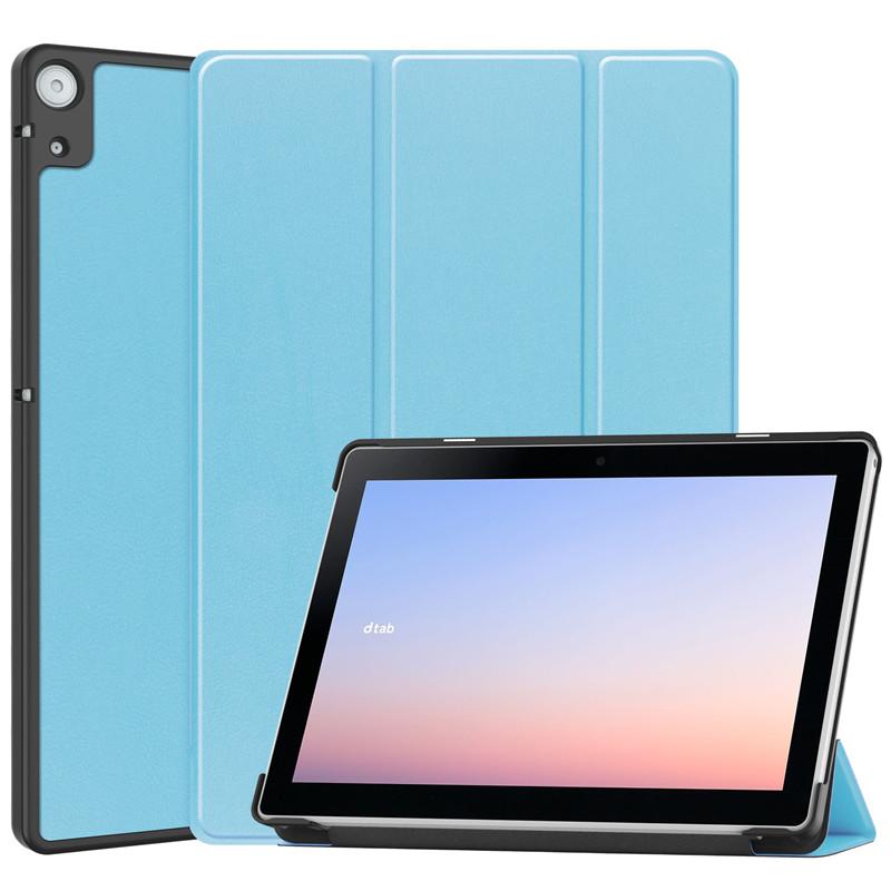 Tablet Case For Funda Docomo Dtab D-51c 2022 Case 10.1 Inch Folding Stand Smart Tablet Shell For Docomo Dtab D-51c Cover Auto Sleep/wake