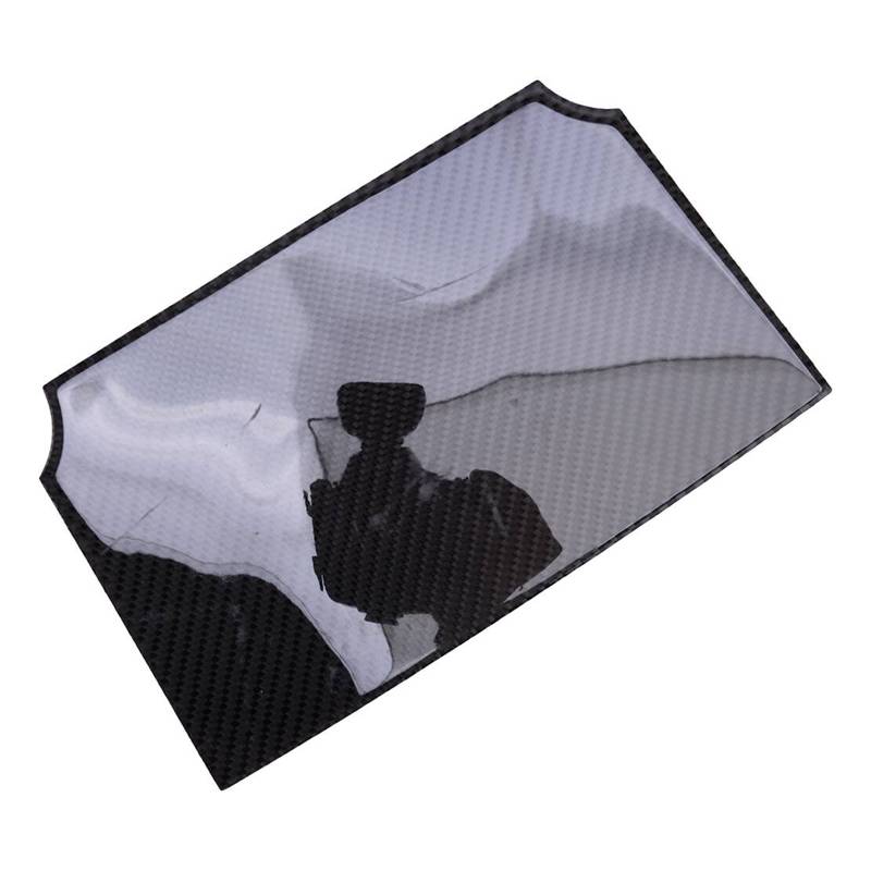 Dash Center Display Base Panel Trim Cover Black Carbon Fiber Fit For Subaru WRX STI 2015-