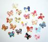 Kawasumi Washi Special Kyoto Yuzen Chiyogami Stickers Blossom Butterfly 40 Stickers Hand-Dyed (Plum & Designs, Total)