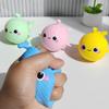 1 Stück Schwamm Wasserabsorbierender Wal Quetschen Stressabbau Spielzeug Baby Badespielzeug Sommer Schwimmen Spielen Wasser Requisiten für Kinder
