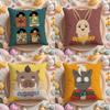 Cartoon O-Odd Taxi Cushion Cover Home & Car Multi-Scene Pillow Cover - Reversible, Soft & Durable for Daily Use