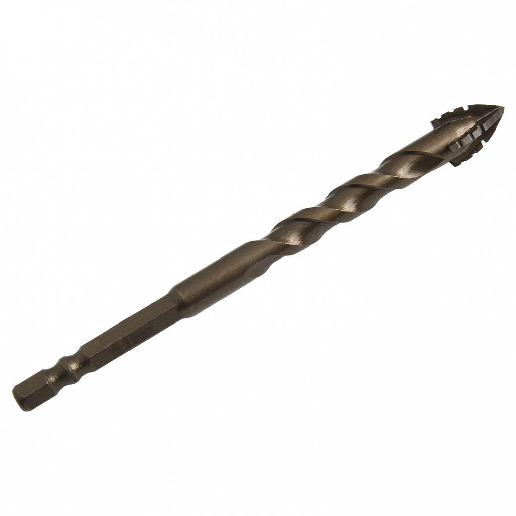 Efficient Glass Tile Punching with Triangle Design Eccentric Drill Bit