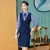 Women's Professional Vest and Skirt Suit