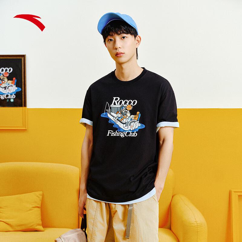 

Anta Men s Ice Silk Short Sleeve T-Shirt L