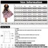 Women's Summer Casual Fashion Floral Print Short Sleeve V-Neck Swing Dress