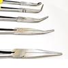 0/25/45/90 Degree Extra Long Nose Pliers Straight Bent Tip Hand Removal Tools  Hand Tools